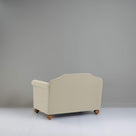 Dolittle Love Seat in Intelligent Velvet Moonstone, Back View - Nicola Harding