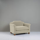 Dolittle Love Seat in Intelligent Velvet Moonstone - Nicola Harding