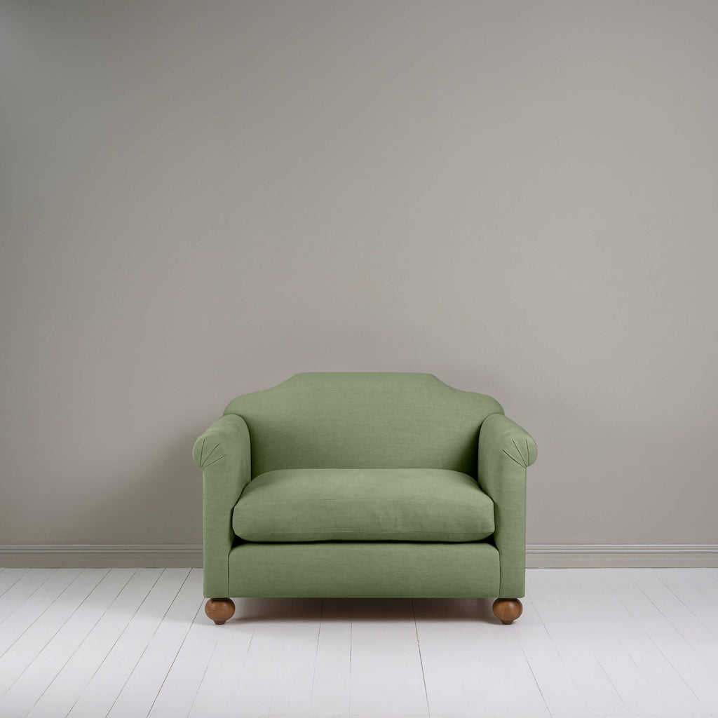  Dolittle Love Seat in Laidback Linen Moss 