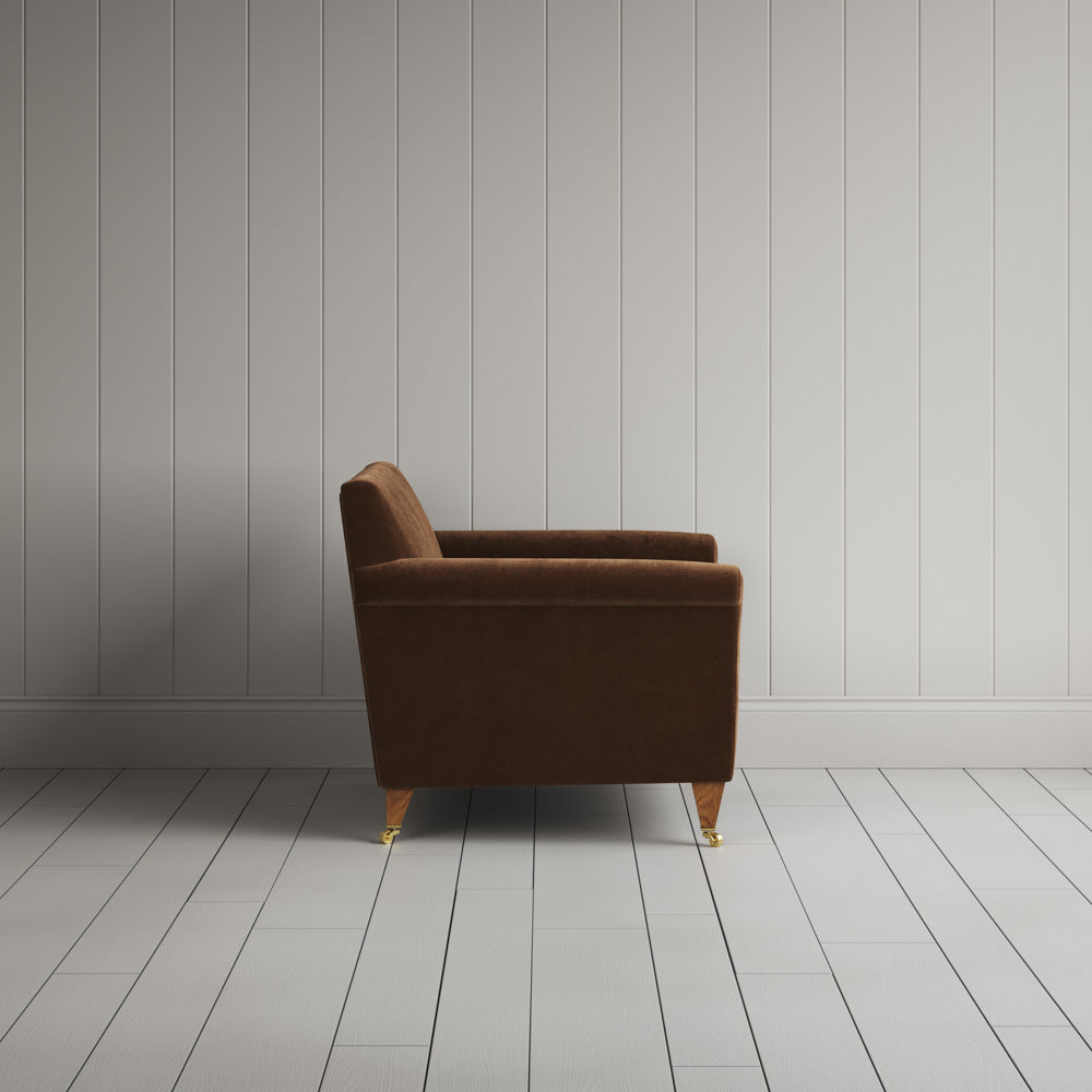 Idler Love Seat in Classic Corduroy Tobacco