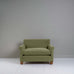 image of Idler Love Seat in Intelligent Velvet Green Tea