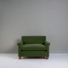 Idler Love Seat in Intelligent Velvet Juniper - Nicola Harding