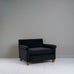 image of Idler Love Seat in Intelligent Velvet Onyx