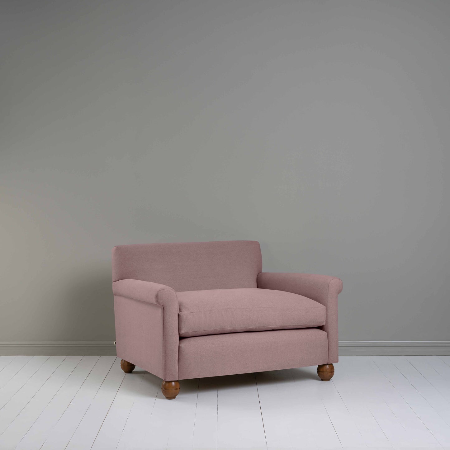 Idler Love Seat in Laidback Linen Heather