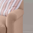Idler Love Seat in Laidback Linen Roseberry - Nicola Harding
