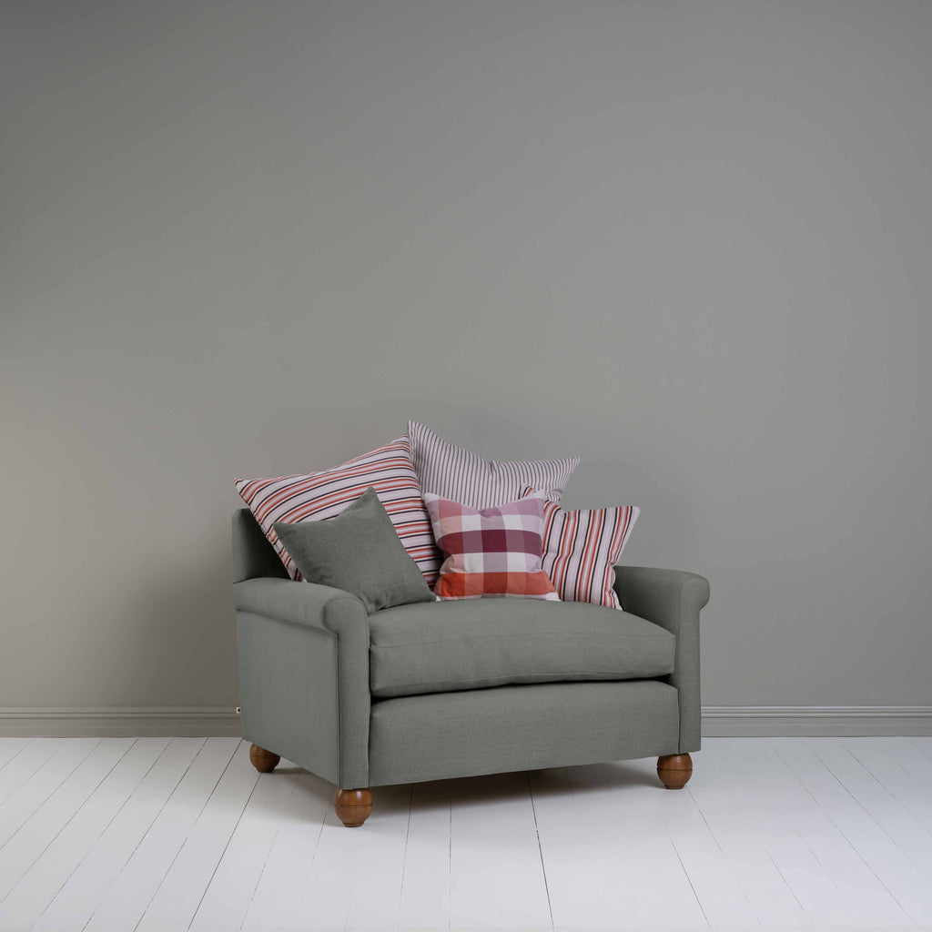  Idler Love Seat in Laidback Linen Shadow 
