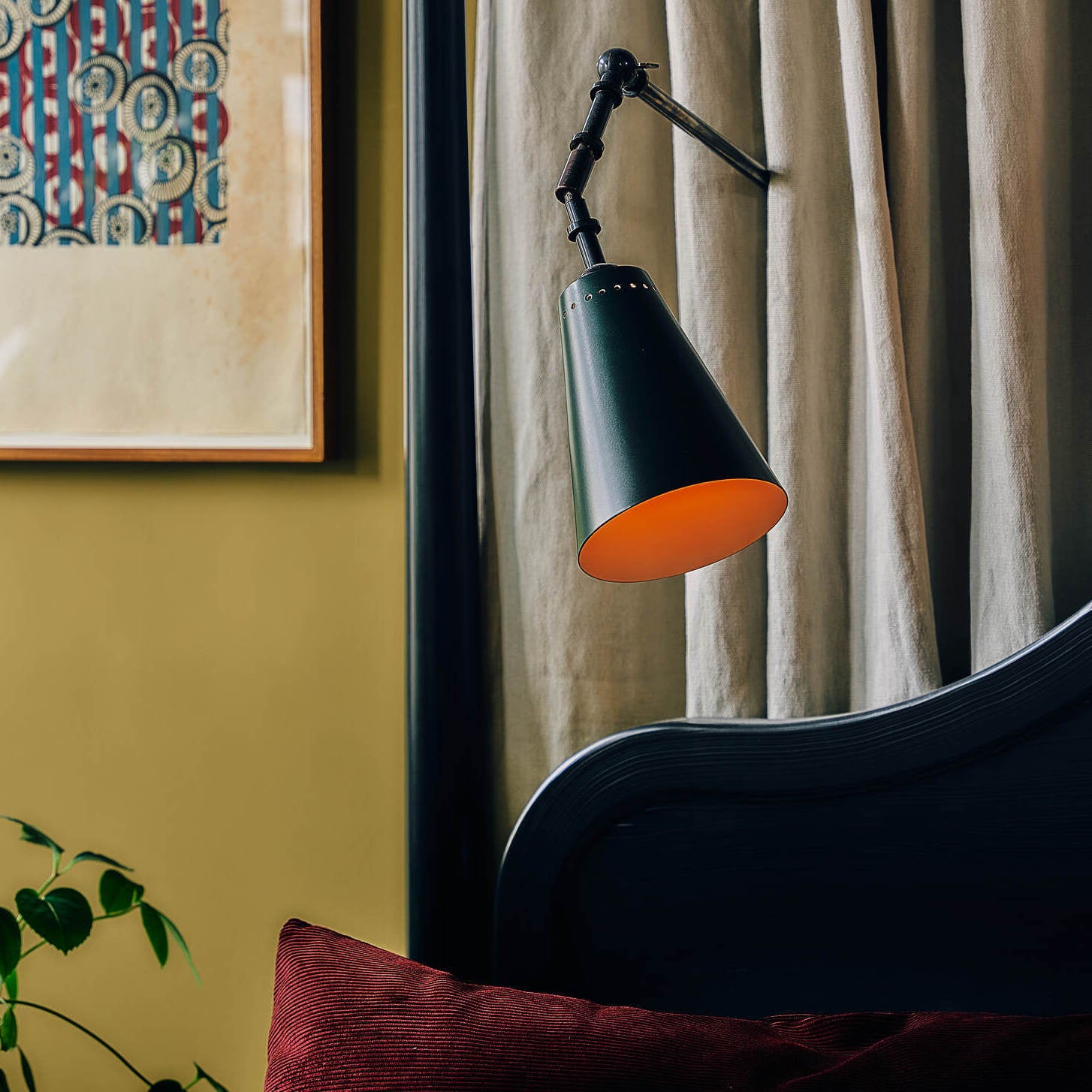 Limelight Waxed Brass Wall Light