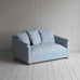 image of More the Merrier 2 Seater Sofa in Slow Lane Cotton Linen, Blue