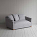 image of More the Merrier 2 Seater Sofa in Ticking Cotton, Blue Brown