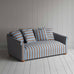 image of More the Merrier 3 Seater Sofa in Regatta Cotton, Blue
