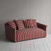 image of More the Merrier 3 Seater Sofa in Regatta Cotton, Flame