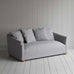 image of More the Merrier 3 Seater Sofa in Ticking Cotton, Blue Brown