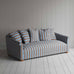 image of More the Merrier 4 Seater Sofa in Regatta Cotton, Blue