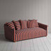 image of More the Merrier 4 Seater Sofa in Regatta Cotton, Flame