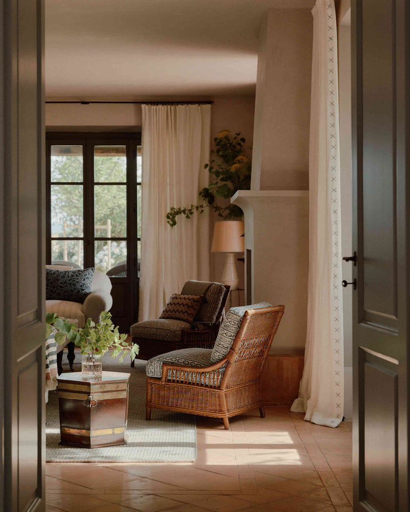 Stunning living room designed by the Nicola Harding team.