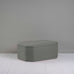 image of Hither Hexagonal Ottoman in Laidback Linen Shadow