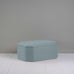 image of Hither Hexagonal Storage Ottoman in Laidback Linen Cerulean