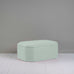 image of Hither Hexagonal Ottoman in Laidback Linen Sky
