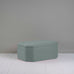 image of Hither Hexagonal Ottoman in Laidback Linen Mineral