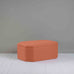 image of Hither Hexagonal Storage Ottoman in Laidback Linen Cayenne