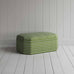 image of Hither Hexagonal Ottoman in Colonnade Cotton, Green and Wine