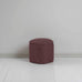 image of Thither Hexagonal Ottoman in Laidback Linen Damson