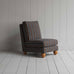 image of Perch Slipper Armchair in Regatta Cotton, Charcoal
