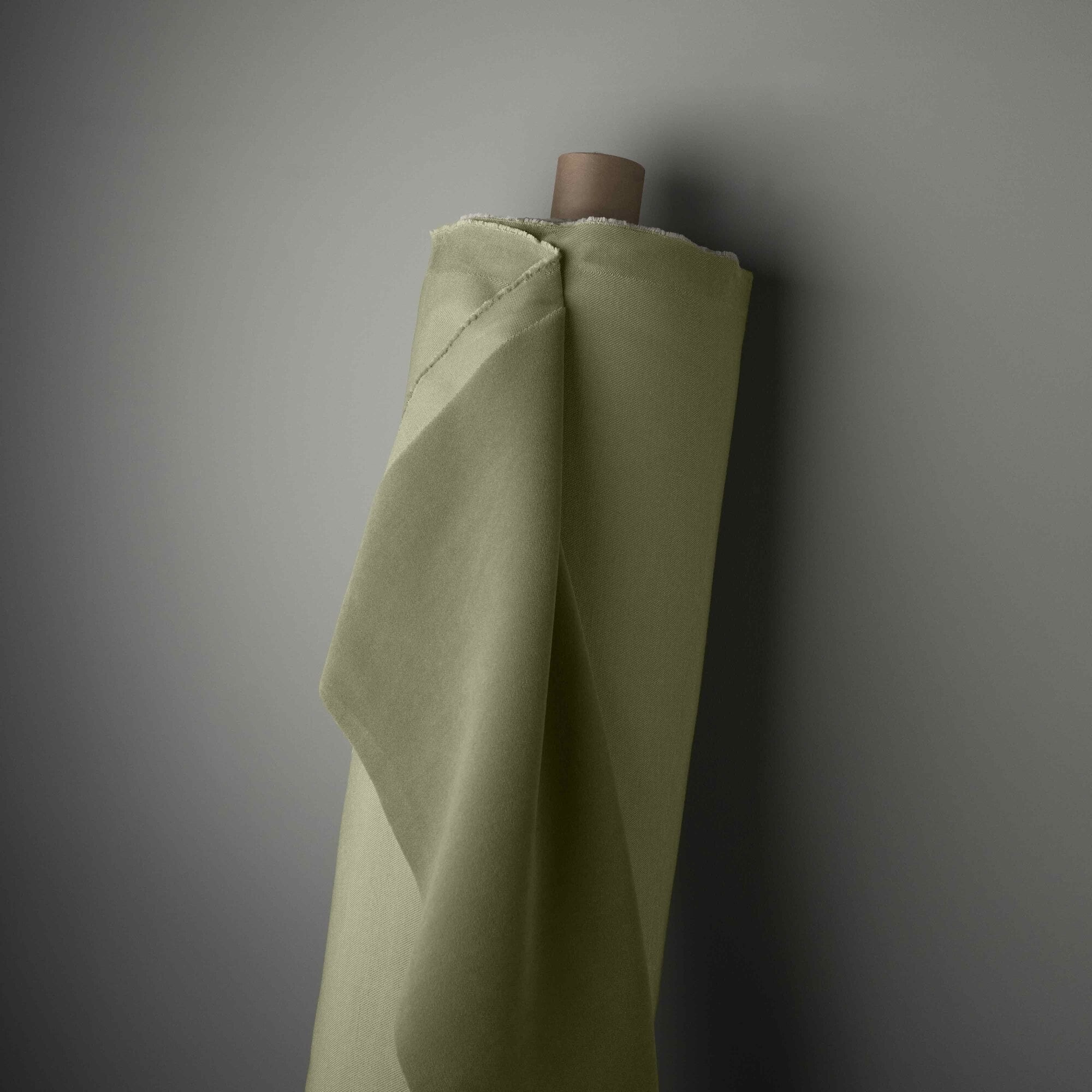 Intelligent Velvet Green Tea Fabric Roll - NiX