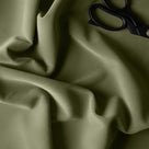 Intelligent Velvet Green Tea Fabric With Scissor  - NiX