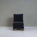 image of Perch Slipper Armchair in Intelligent Velvet Onyx