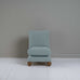 image of Perch Slipper Armchair in Laidback Linen Cerulean