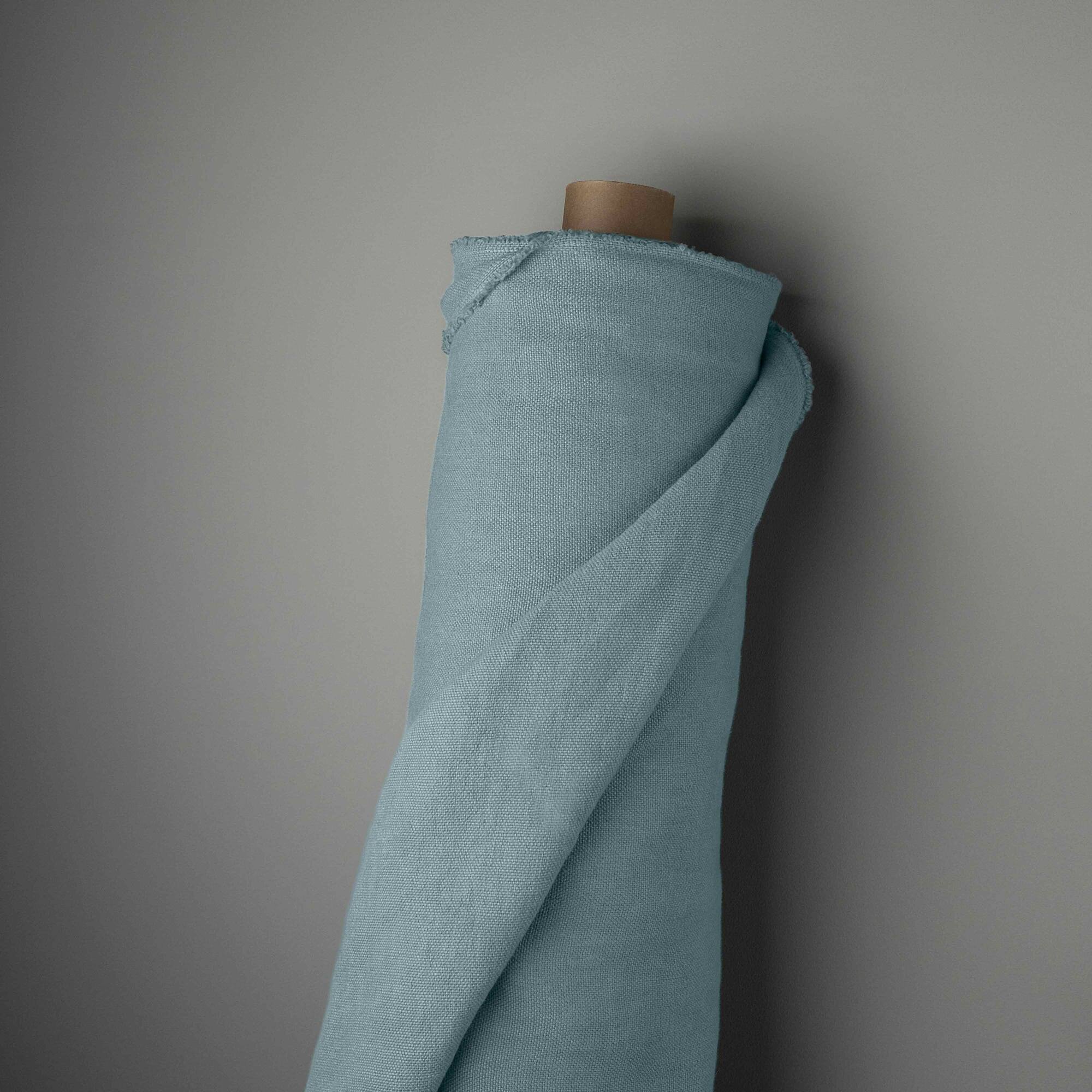 Laidback Linen Cerulean, Fabric Roll - NiX