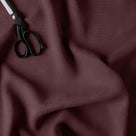 Laidback Linen Damson Fabric With Scissor - NiX