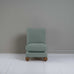image of Perch Slipper Armchair in Laidback Linen Mineral