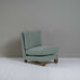 image of Perch Slipper Armchair in Laidback Linen Mineral