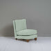 image of Perch Slipper Armchair in Laidback Linen Sky