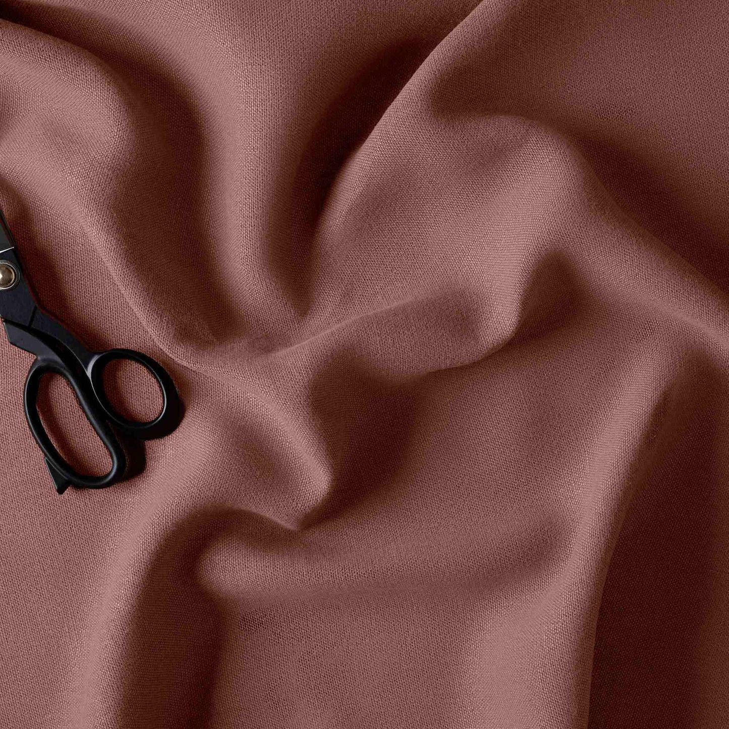 Laidback Linen Sweet Briar Fabric With Scissor - NiX