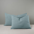 2 Different Sizes of Rectangle Lollop Blue(Cerulean) Cushions - NiX By Nicola Harding & Co.