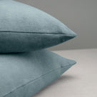 2 Rectangle Lollop Blue(Cerulean) Cushion On top of each Other - By NiX