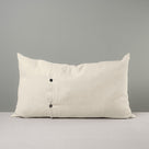 Back Side of Rectangle Lollop Dove Cushion With 2 Buttons - By NiX