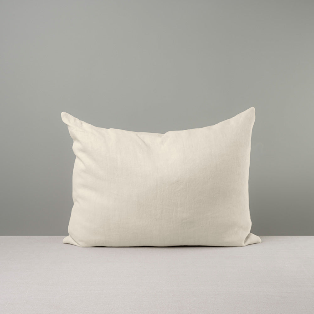 Rectangle Lollop Cushion in Laidback Linen, Dove