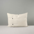 Back Side of Medium Rectangle Lollop Dove Cushion With 2 buttons - NiX