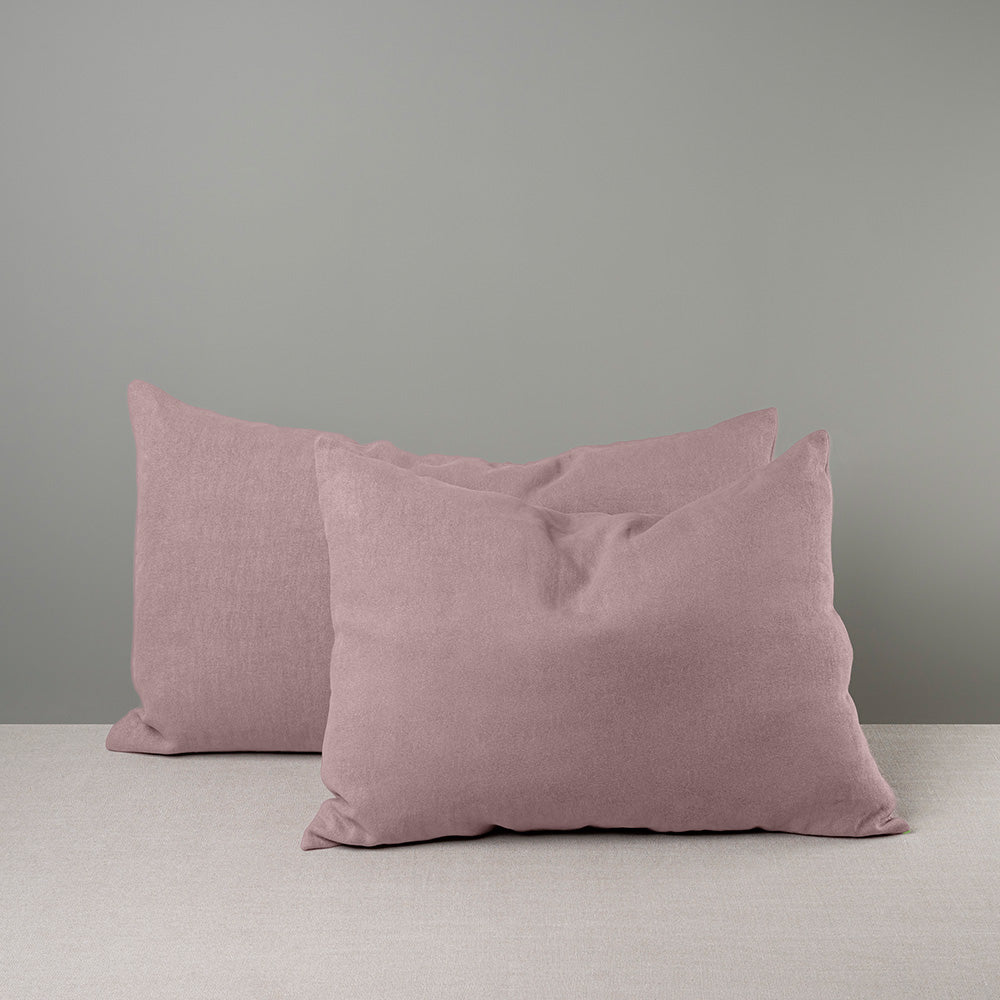 2 Different Sizes Rectangle Lollop Cushion in Purple(Heather) - Nix By Nicola Harding & Co.