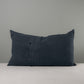 Rectangle Lollop Cushion in Laidback Linen, Midnight