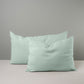 Rectangle Lollop Cushion in Laidback Linen, Sky