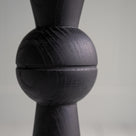 Anecdote Pedestal Table, Coal BlackDesign Closeup - Nicola Harding