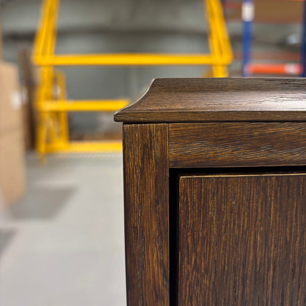 End-of-the-Line - Bits and Bobs Bedside Table, Antique Oak, Right Hand Side