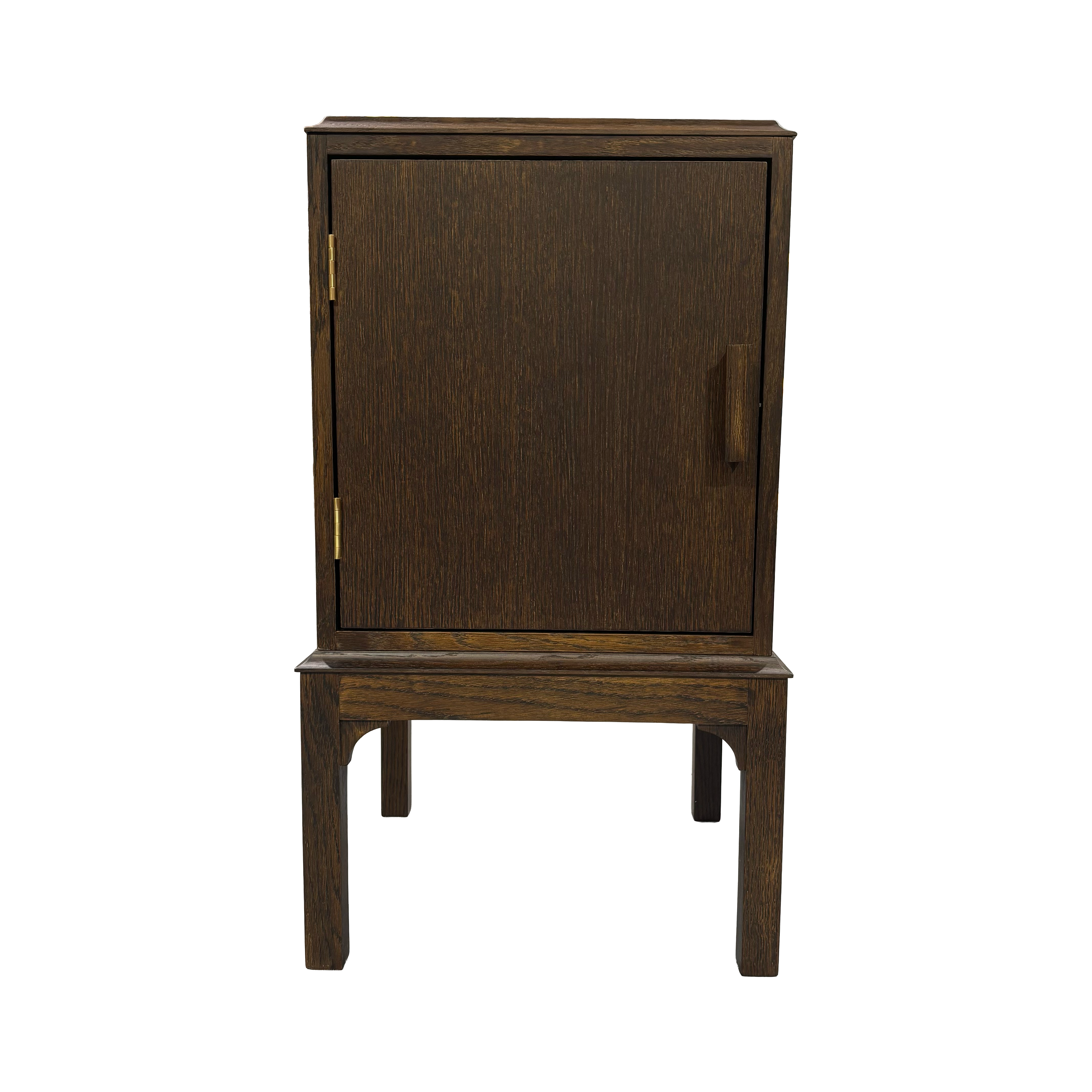 End-of-the-Line - Bits and Bobs Bedside Table, Antique Oak, Left Hand Side