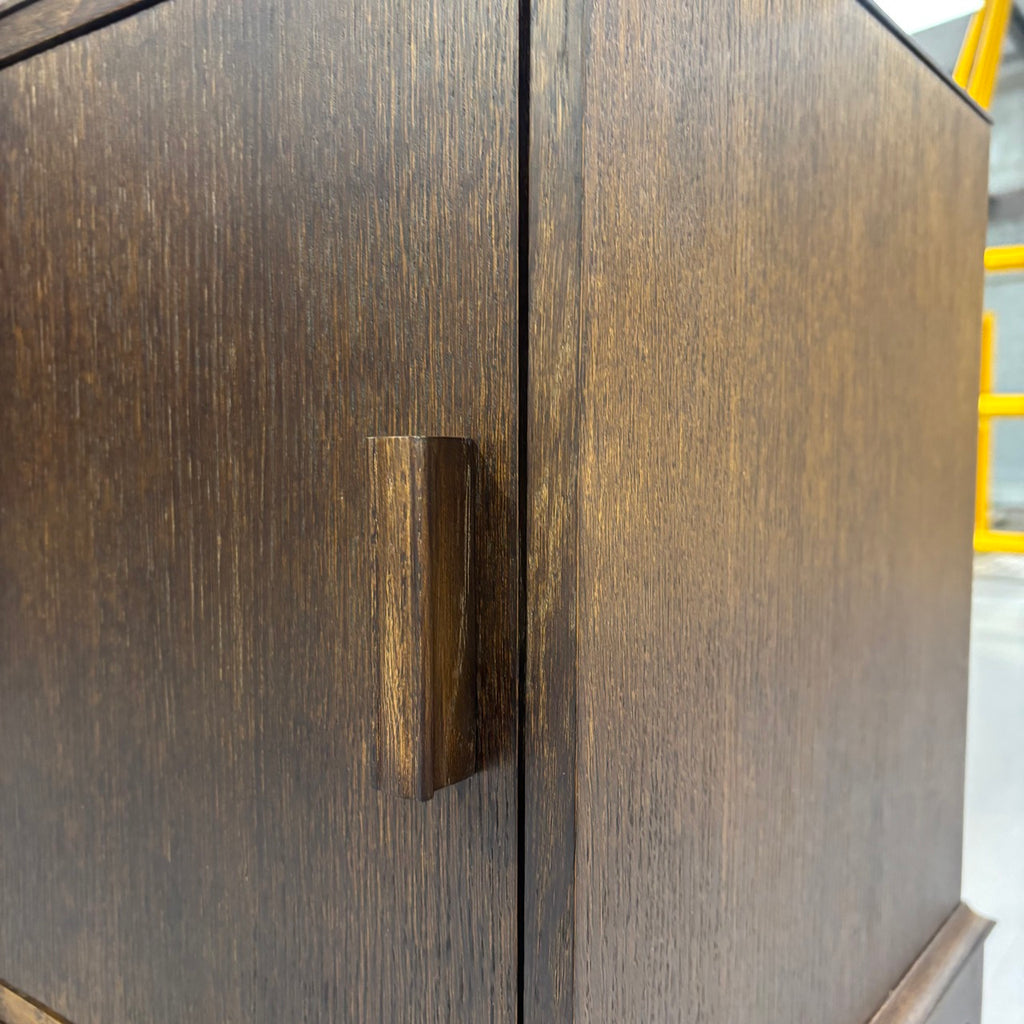End-of-the-Line - Bits and Bobs Bedside Table, Antique Oak, Left Hand Side