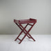 image of Ready Steady Tray Table, Berry Red